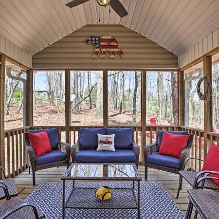 Less Than 3 Miles To Downtown With Firepit Ellijay Exterior foto