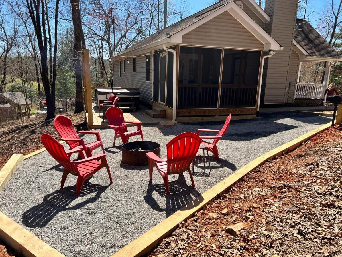 Less Than 3 Miles To Downtown With Firepit Ellijay Exterior foto